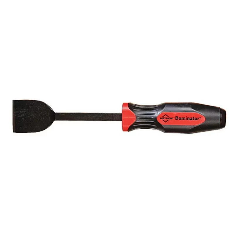 Mayhew 14174 Dominator Scraper, 1-1/2" Blade Width, Black/Red